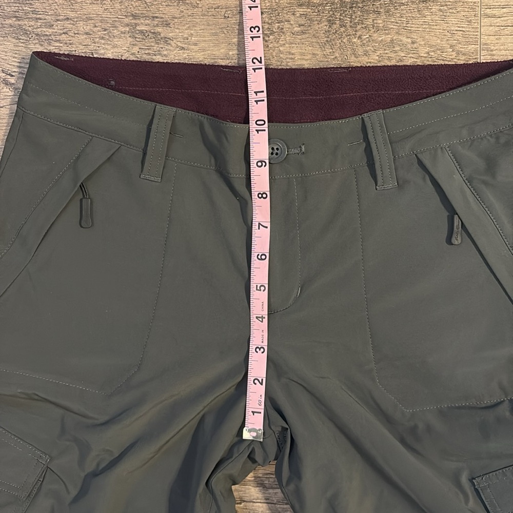 EDDIE BAUER Women’s Polar Fleece-Lined Pants — Size 8/medium - Picture 4 of 12
